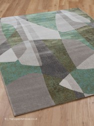 Clarton Green Mix Rug - Thumbnail - 2