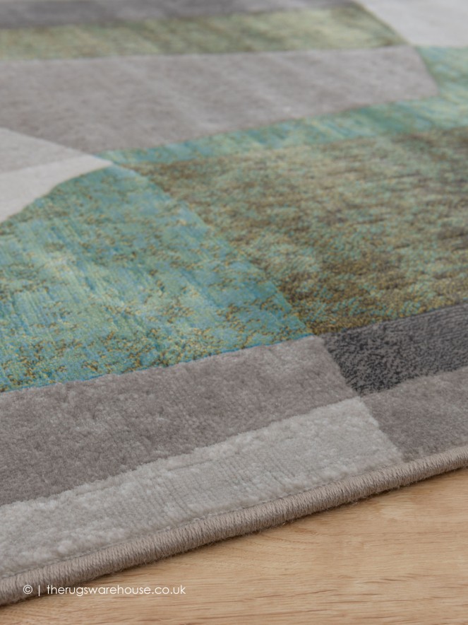 Clarton Green Mix Rug - 4