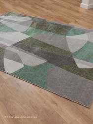 Clarton Green Mix Rug - Thumbnail - 8