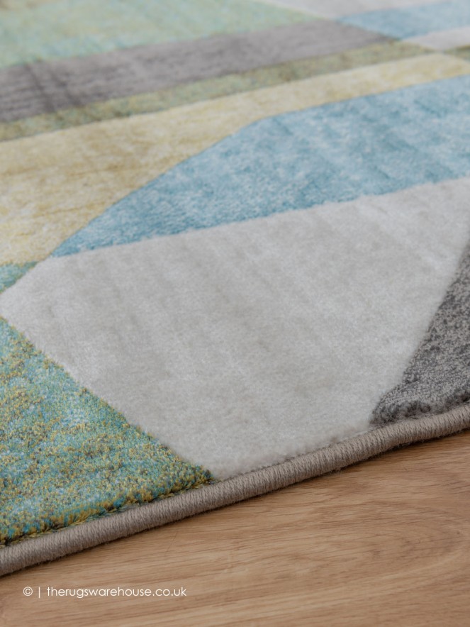 Clarton Blue Mix Rug - 4