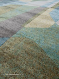 Clarton Blue Mix Rug - Thumbnail - 6