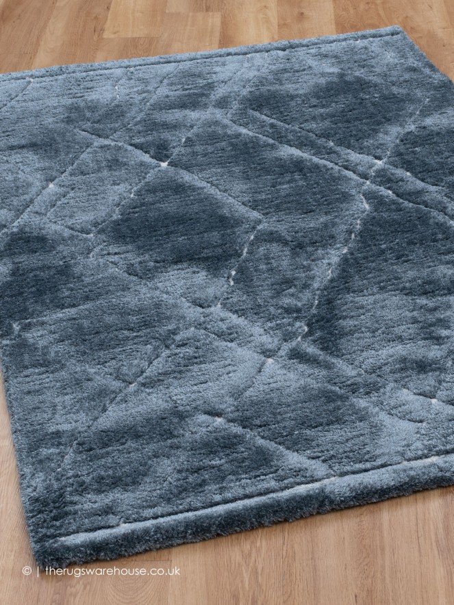 Nyala Blue Grey Rug - 4