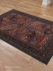 Kazan Green Rug - Thumbnail - 9
