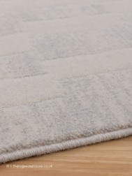 Split Cream Grey Rug - Thumbnail - 4