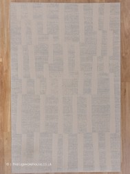 Split Cream Grey Rug - Thumbnail - 9