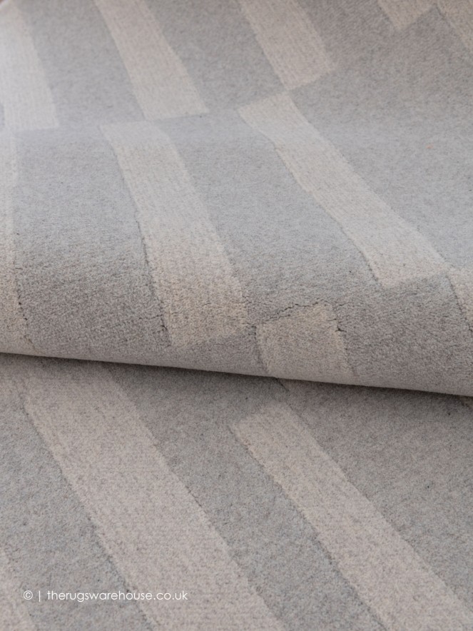 Split Grey Rug - 4