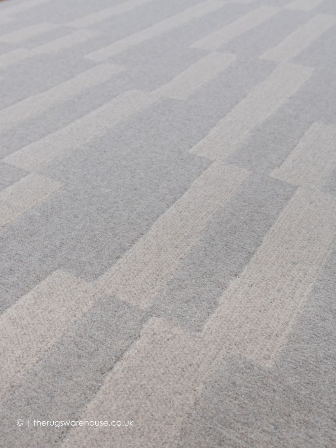 Split Grey Rug - 6