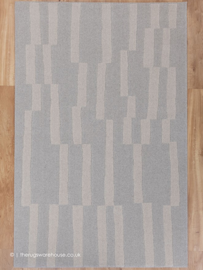 Split Grey Rug - 9