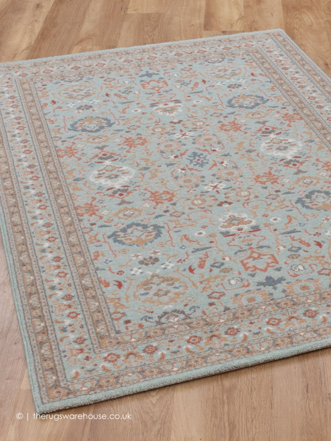 Baku Teal Rug - 4