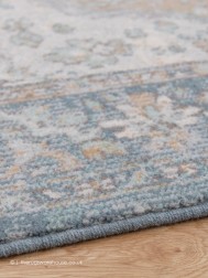 Asura Cream Blue Rug - Thumbnail - 3