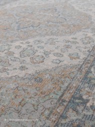 Asura Cream Blue Rug - Thumbnail - 5