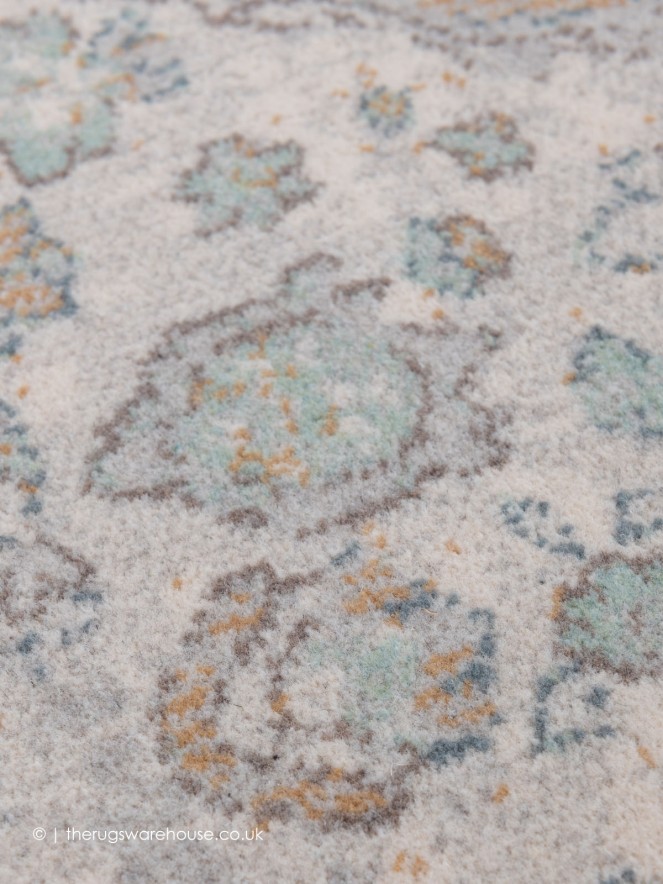 Asura Cream Blue Rug - 6