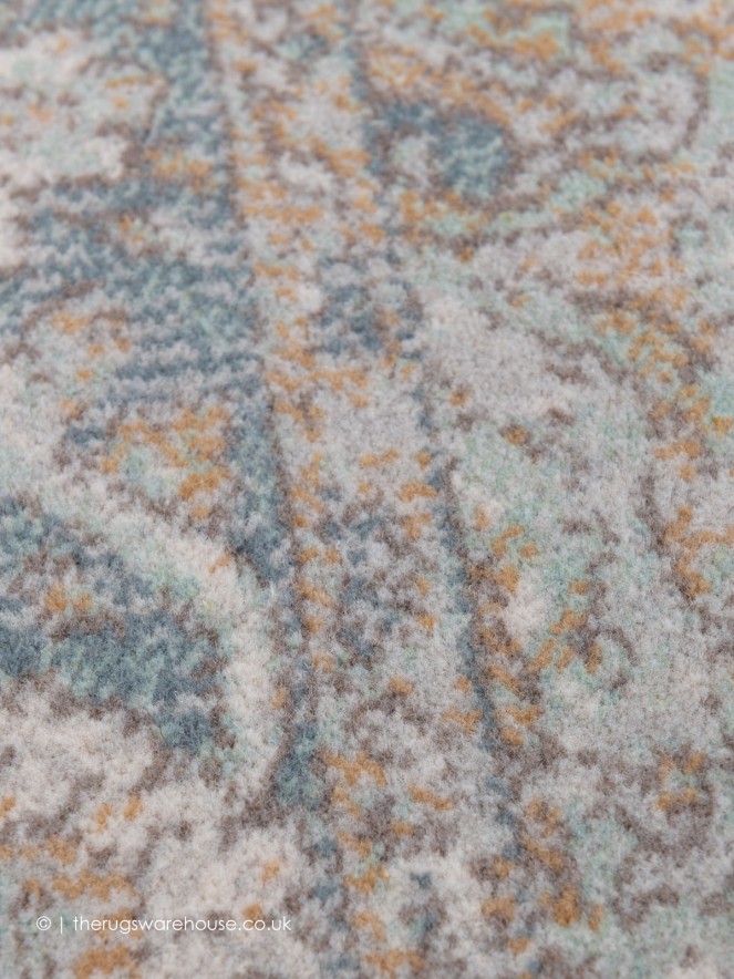 Asura Cream Blue Rug - 7