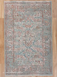 Shumka Teal Rug - Thumbnail - 8