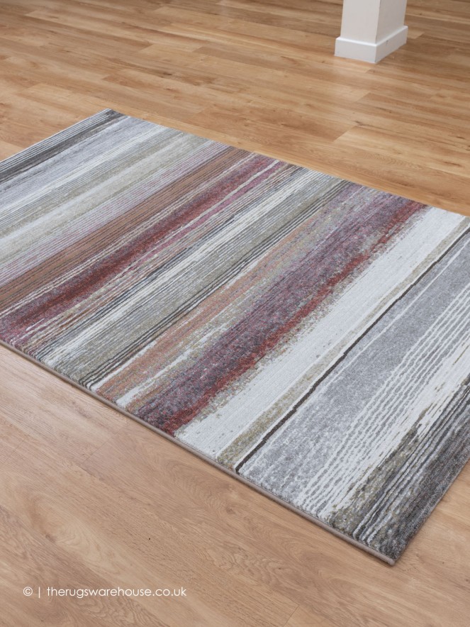 Alpas Red Purple Rug - 2
