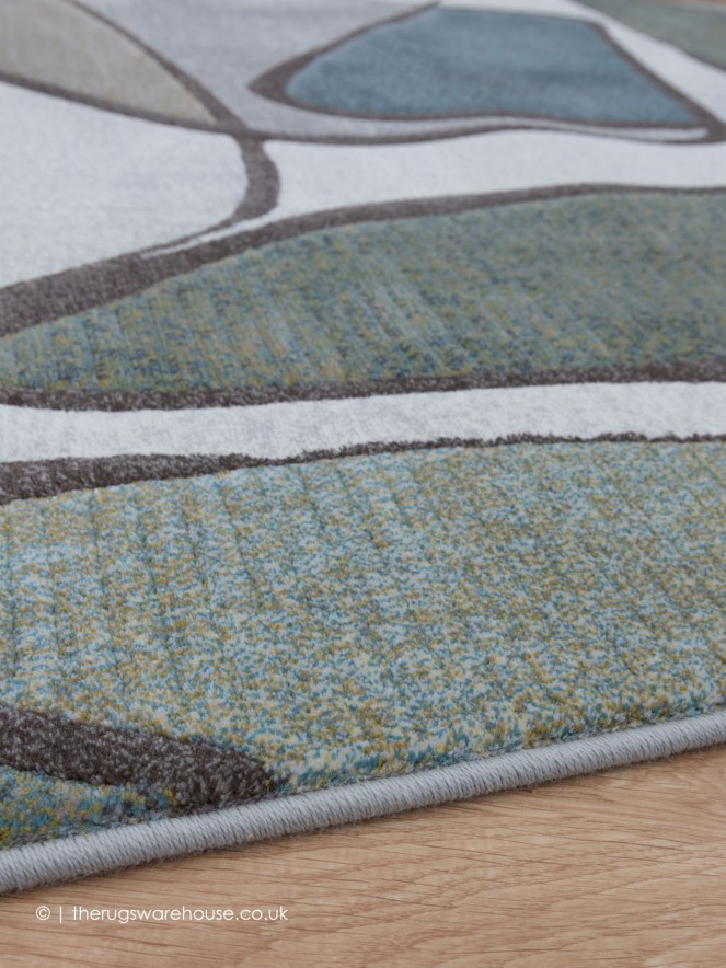 Crestino Teal Rug - 5