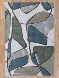 Crestino Teal Rug - Thumbnail - 9