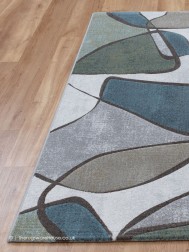 Crestino Teal Rug - Thumbnail - 3
