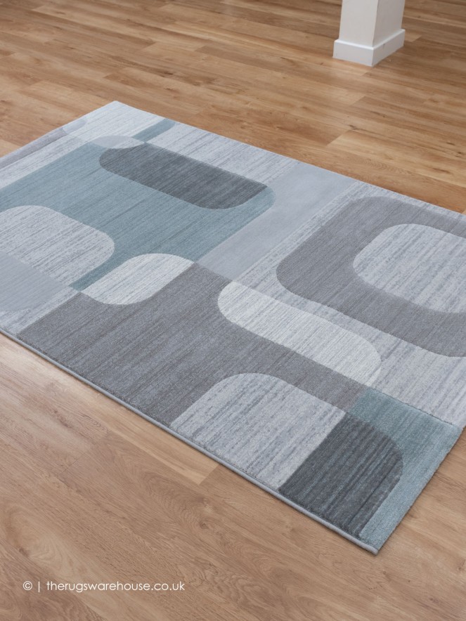 Square Graphics Rug - 2