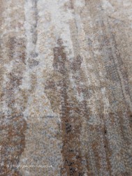 Fabricano Beige Grey Circle Rug - Thumbnail - 5