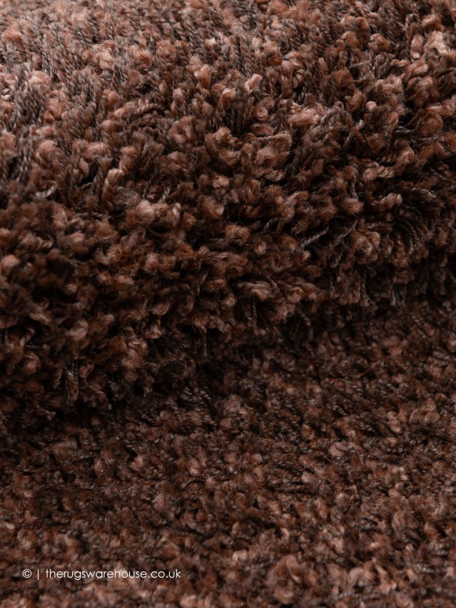 Twilight Rusty Brown Circle Rug - 4