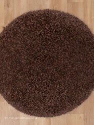 Twilight Rusty Brown Circle Rug - Thumbnail - 6