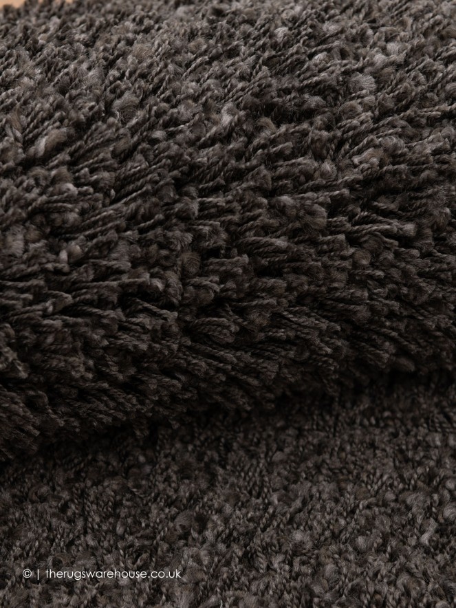 Twilight Charcoal Circle Rug - 5