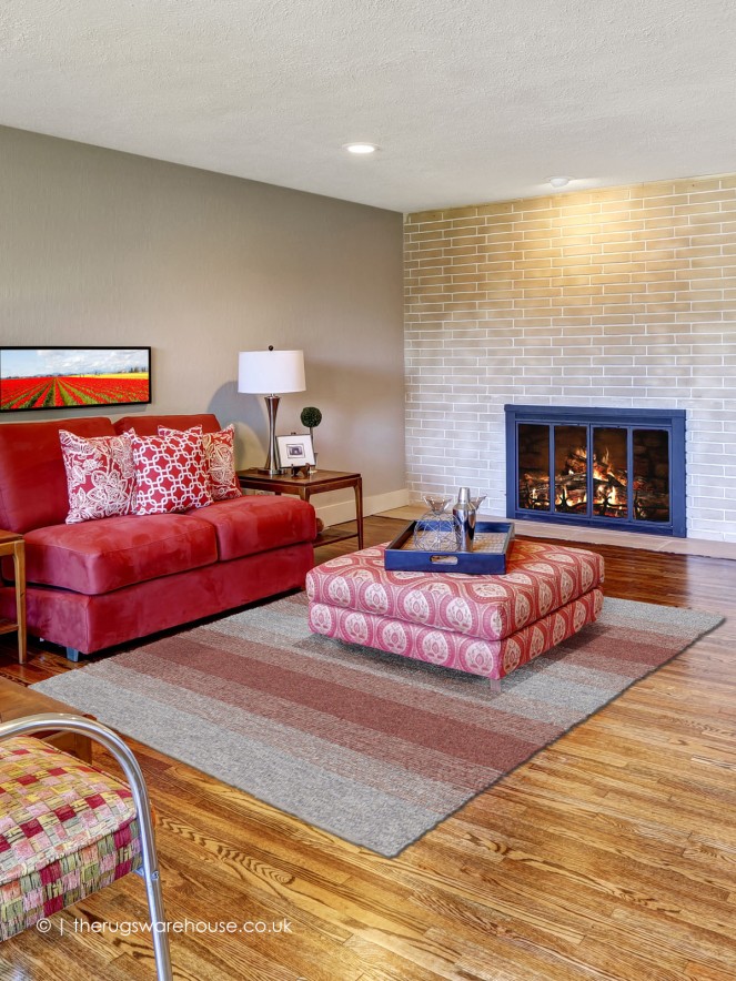 Opus Red Rug - 2