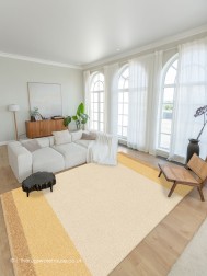Chalet Cream Yellow Rug - Thumbnail - 2