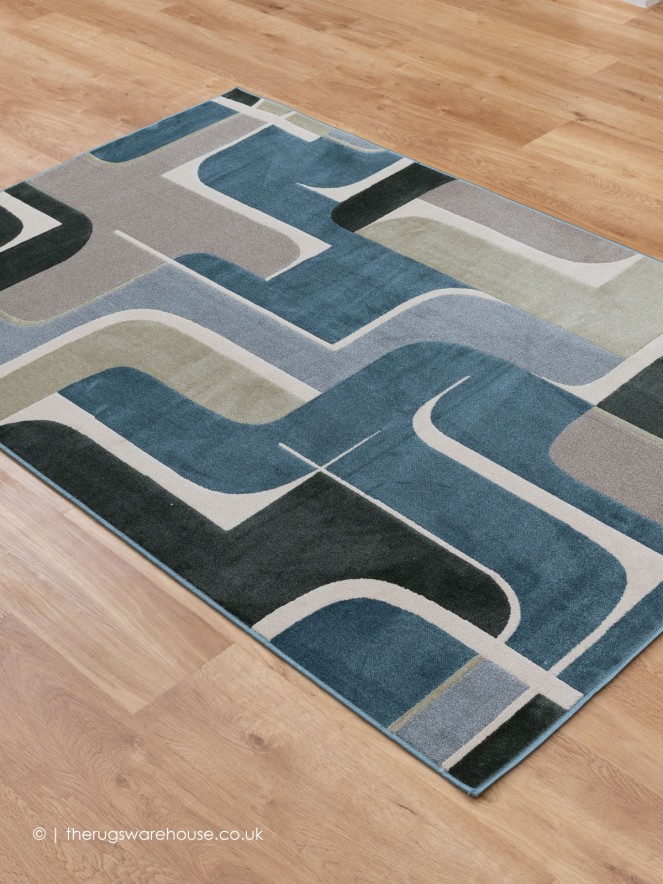 Nikki Blue Rug - 2