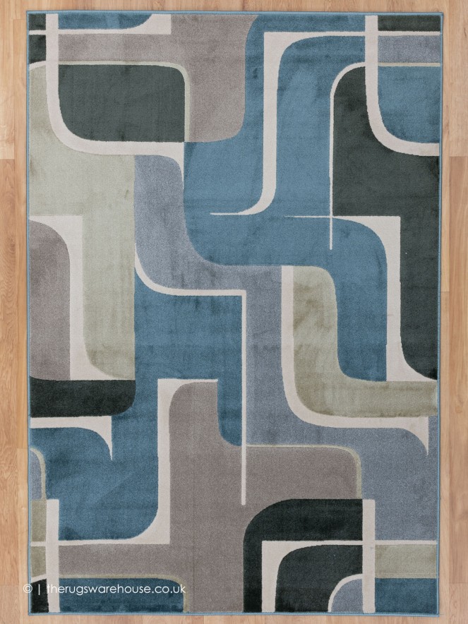 Nikki Blue Rug - 9