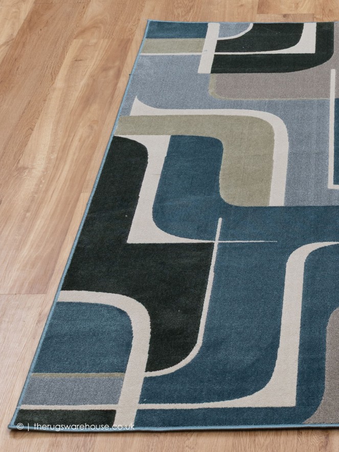 Nikki Blue Rug - 3