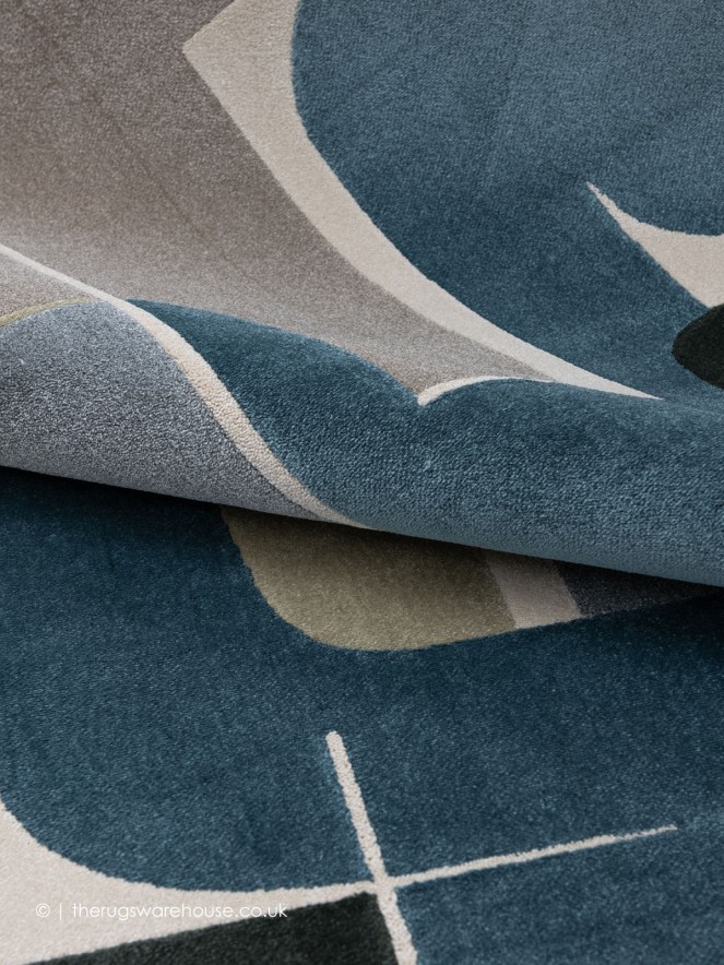 Nikki Blue Rug - 6