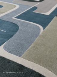 Nikki Blue Rug - Thumbnail - 7