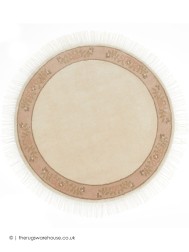 Gala Cream Circle Rug - Thumbnail - 8