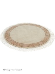 Gala Cream Circle Rug - Thumbnail - 7