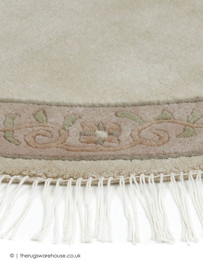 Gala Cream Circle Rug - 5