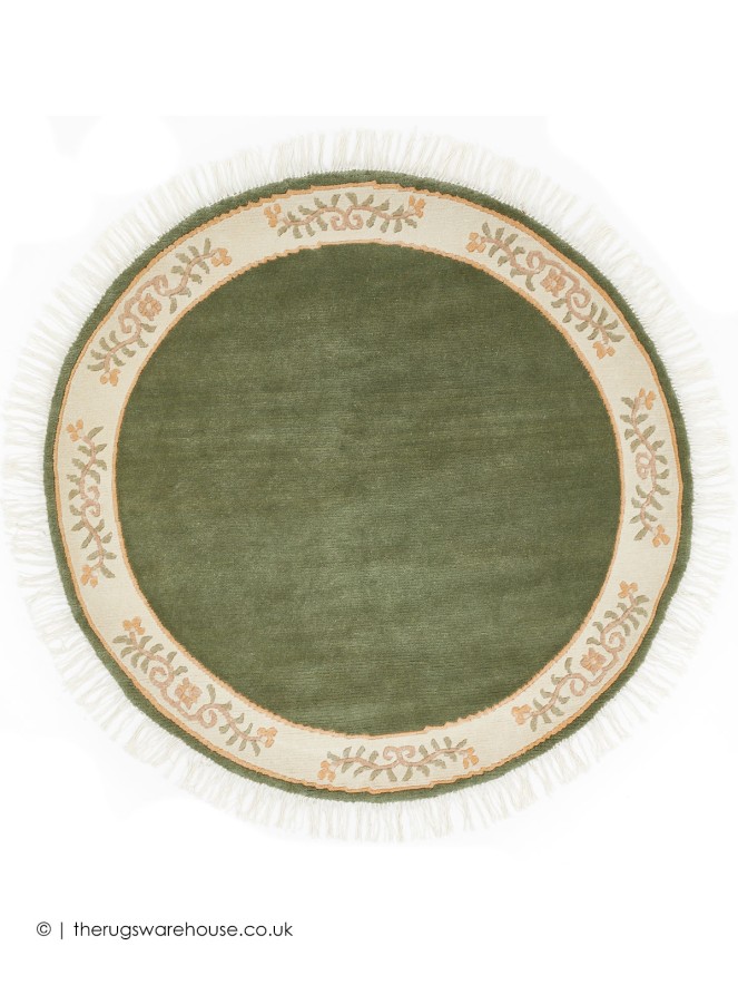 Gala Green Circle Rug - 8