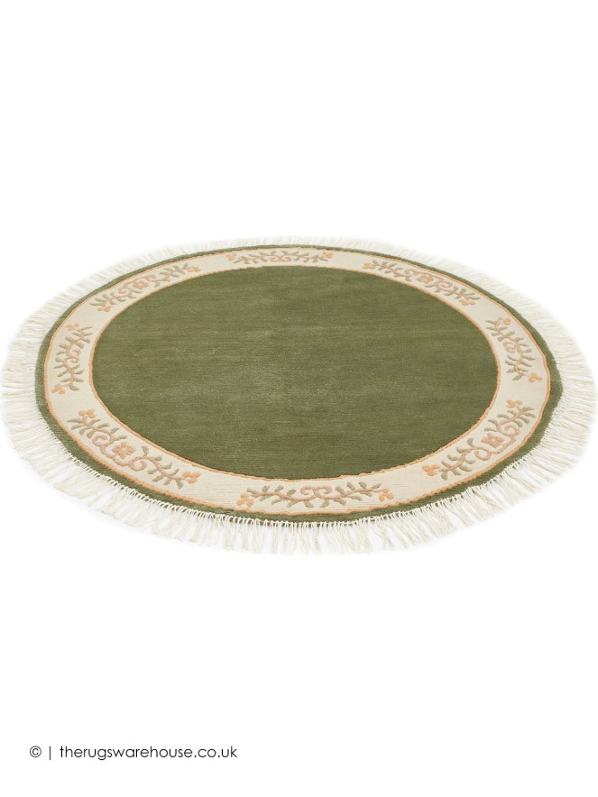 Gala Green Circle Rug - 7