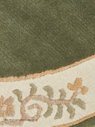 Gala Green Circle Rug - Thumbnail - 4