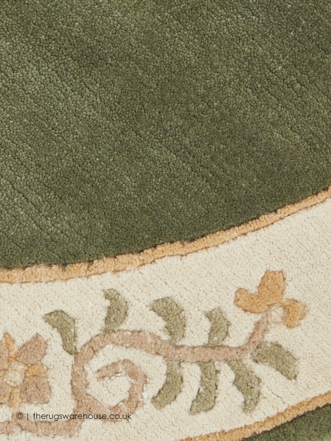 Gala Green Circle Rug - 4