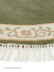 Gala Green Circle Rug - Thumbnail - 5