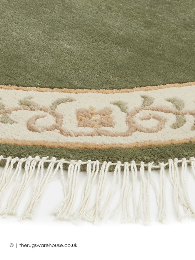 Gala Green Circle Rug - 5