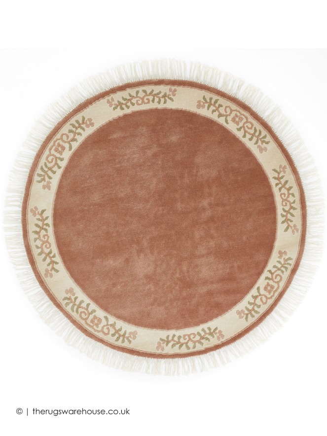 Gala Rose Circle Rug - 8