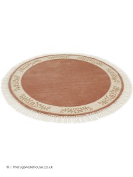Gala Rose Circle Rug - Thumbnail - 7