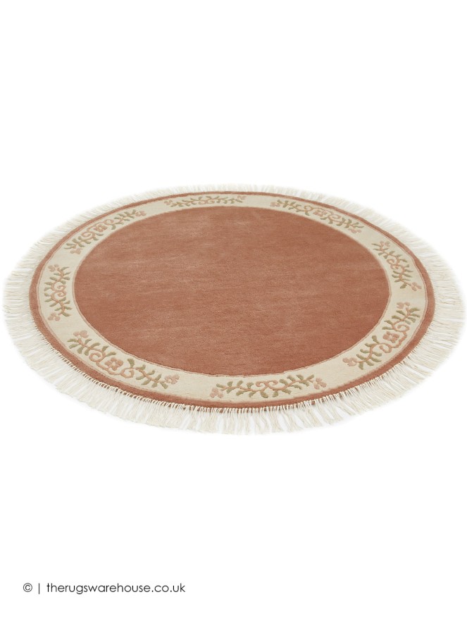 Gala Rose Circle Rug - 7