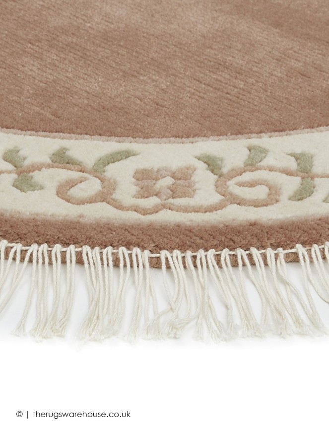 Gala Rose Circle Rug - 5