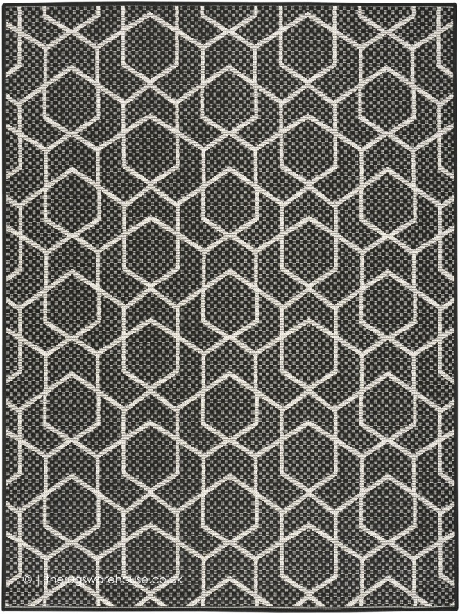 Horizon Geo Black Rug - 6