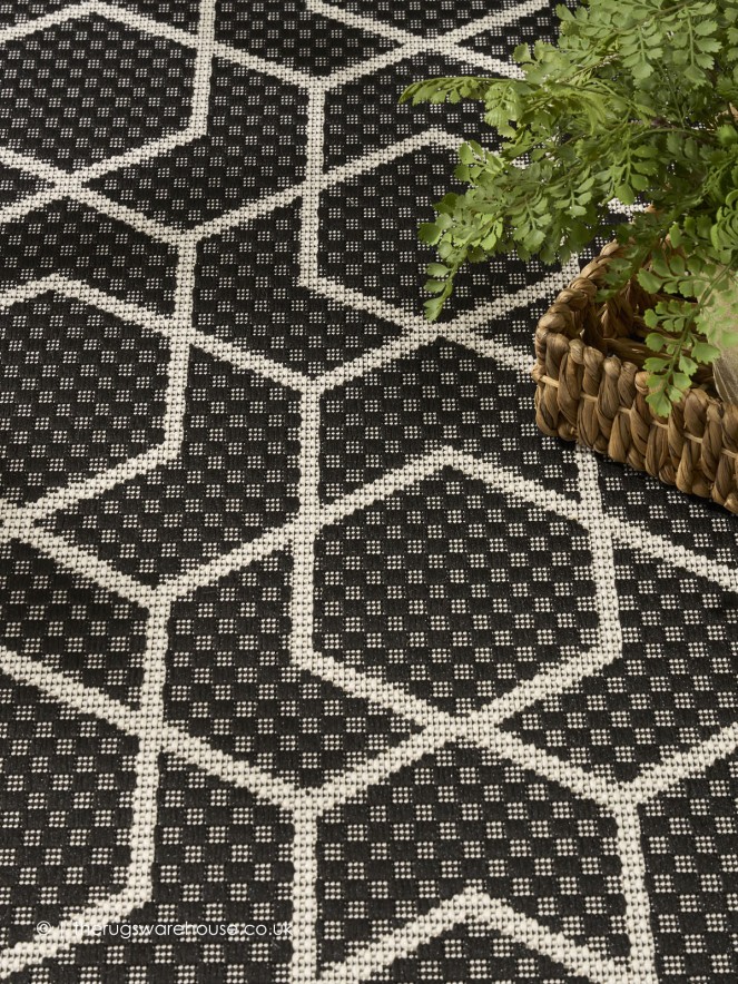 Horizon Geo Black Rug - 3