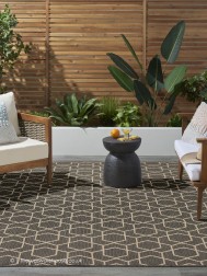 Horizon Geo Charcoal Rug - Thumbnail - 2
